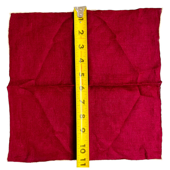 Vintage Handkerchief Lot Buy it Now 5 Embroidered Crochet Solid Floral Pink READ - Picture 11 of 16